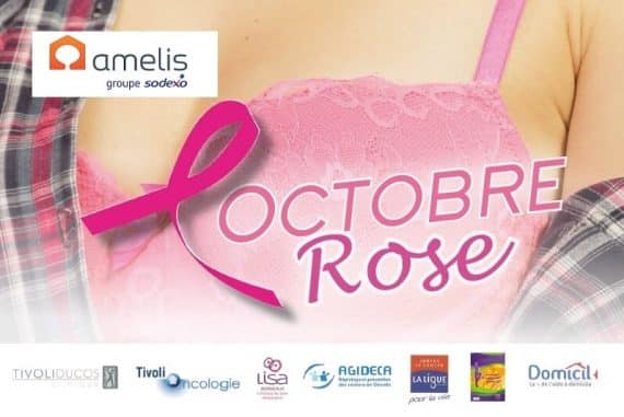 Octobre Rose cancer du sein Amelis Tivoli