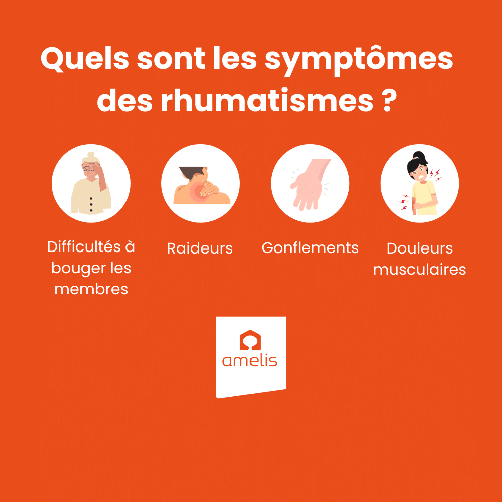 Quels sont les symptôme des rhumatismes ?