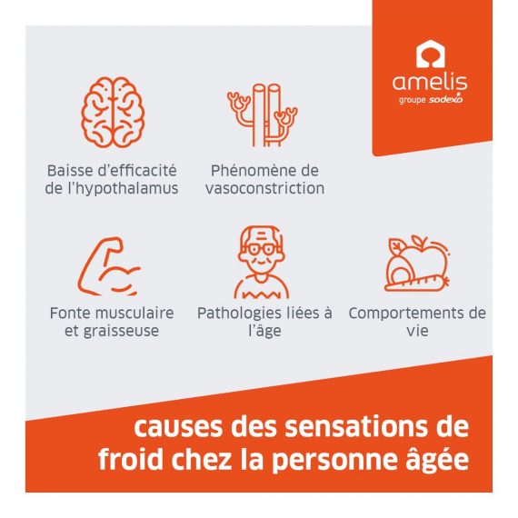 Sensation de froid chez la personne âgée quelles solutions